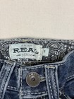 Ariat Jeans Girls Size 7 Real Denim Medium Wash Bootcut Flare Cowgirl Western P2
