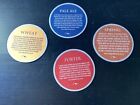 Complete Set Of 4 Mudgee  Brewing Co  New South Wales    beer  Coasters