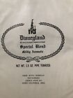Vintage Disneyland Main Street Cigar Store Special Blend Pipe Tobacco Pouch    60s