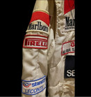 Ayrton Senna 1984 Promotional Toleman Embroidered Patches Race Suit In All Sizes