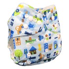 Ixyvia Baby Cloth Diapers Resizable Adjustable Washable Pocket Nappies  8