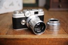 Vintage Argus Film Camera C Forty Four C44 W  Cintagon Argus F3 5 100mm Lens