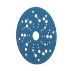 Hookit 3m Blue Abrasive Disc Multi-hole  36162  5 In  220 5 In Diameter  