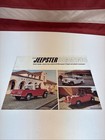 1966 Jeep Jeepster Commando Sales Brochure Dealer Advertising Catalog Original