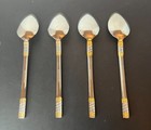 Golden Aegean Weave By Wallace Corsica 18 10 Stainless 4 Soup Spoons 7 25 
