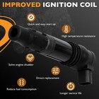 4x 129700-4400 Ignition Coils Packs For 99-12 Suzuki Hayabusa Gsx1300r Gsx1300rz