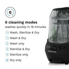 Baby Brezza Bottle Washer Pro Sterilizer   Dryer   Black - New Open Box