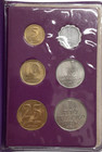 1972 Israel 6 Coin Mint Specimen Set In Ogp