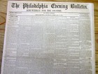1852 Newspaper With Report On A  woman s Place  In Us Society Some 175 Years Ago