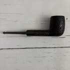 Vintage Comoy s English Rustic 609 Billiard Briar Tobacco Pipe Made In England