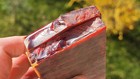 Dragon Eyes- Amber Bakelite Block For Making Tasbih  Rosary  Prayer Beads  Craft
