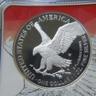 2026 W 250th Anniversary Proof Sliver Eagle Fdoi Liberty