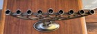 Menorah Large Silver Matte Chanukah Hanukkah Israel 9 h 8 w Rite Lite Judaica