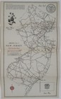 1940 Amoco  what To See In New Jersey  Rand Mcnally Road Map   Guide Book 16 Pgs