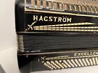 Vintage Hagstr  m Excellent Button Accordion - Working  Needs Tuning - Rare Model