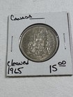 1965 Canada 50 Cents Silver Coin Cleaned