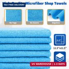 Shop Towels  150 Pack Cleaning Rags Microfiber Towels  Bulk All-purpose Microfib