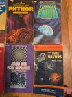 Lot Of 8 Vintage Science Fiction Paperbacks Wells Joanna Russ Brunner 50 s 60 s