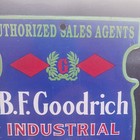 B  F  Goodrich Industial Rubber Supplies Porcelain Sign