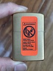 Vintage Zippo Uss Samuel Gompers Ad37 1932-1987  new With Box   Original Paper 