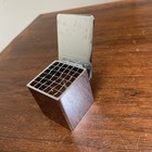 Vintage Dental Tilt Top Lid Cotton Pellet Dispenser Made In Switzerland Richmond