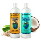 Oatmeal   Aloe Dog Shampoo And Conditioner Set  16 Oz - Soothing Pet Care