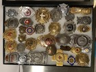 Lot Of 35 Vintage Firefighter And Ambulance Badges Great Lot Buying Them All   