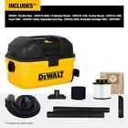 4 Gal  Portable Poly Wet Dry Vac Home Workshop Cleaner Heavy Duty Motor 5 Peak