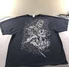 Eazy E Tupac Shakur Notorious Big Skeletons Graphic 90s Rap Hip Hop 3xl Men   s