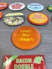 Vintage 12 Burger King Memorable Restaurants Pinback Pin Button