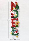 Noel Wall Hanging Bucilla Felt Kit 89655e Diy Beautiful 30  X 8 