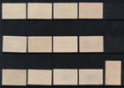 1894 Belgian Congo Scott 14-26 Mint Mh Full Set
