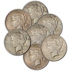 Us Peace Silver Dollar - Roll Of 20 Coins - Vg  - Random Date