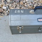 Vintage Craftsman Tombstone Hip Roof Tool Box With Tray   Crown Logo   6520
