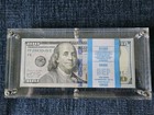  23 High Qulaity Acrylic Bep Money Case Holder Holds 100 Currency Display