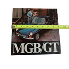 Vintage 1968 Mg Mgb gt Mark Ii Fold-out British Car Dealer Dealership Brochure
