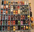 Lot Of 77 Vintage Hot Wheels   Matchbox Red Line Superfast Lesney 1969-79 W case