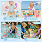 Baby Bath Toys For Kids Ages 1-3 Multi-play In Bathtub Pool Water