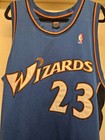 Michael Jordan Washington Wizards Blue Nike Authentic Jersey Size 52 2xl