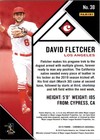 2019 Panini Chronicles  38 David Fletcher Rc - Bb