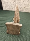 Vtg African Wood Bookend  Figure