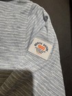 Nwt Men s Ahead 1 4 Zip Hoodie  Size  L  Color  Storm Blue Heather oyster  j6 