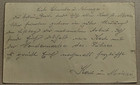 Postcard German Empire 1939 Letter