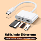 3 In 1 Usb Sd Tf Card Reader Camera Adapter For Samsung Note20 Note10  S10 S9 S8
