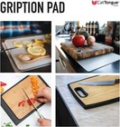 Non-slip Grip Mat For Chefs - Cutting Boards  Drawer Liners  black  1 Pad 
