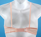 Vtg Women s 40s 50s Light Pink Satin Rayon Bra Sz 34 1940s 1950s Lingerie