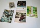 Lot Of  5  Vintage Assorted Philadelphia Eagles Nfl Football Programs