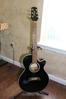 Takamine Eg-561c Black Acoustic Electric  Guitar
