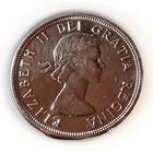   Proof Like 1964 Canada Silver Dollar  800 Silver  Actual Coin