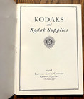 1918 Kodak Camera   Supplies Illustrated Catalog W prices Eastman Kodak Co